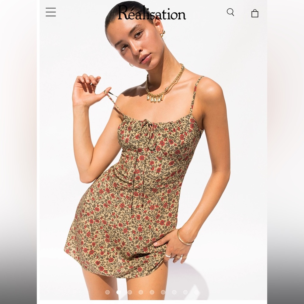 Realization Par Inez Dress in Dahlia